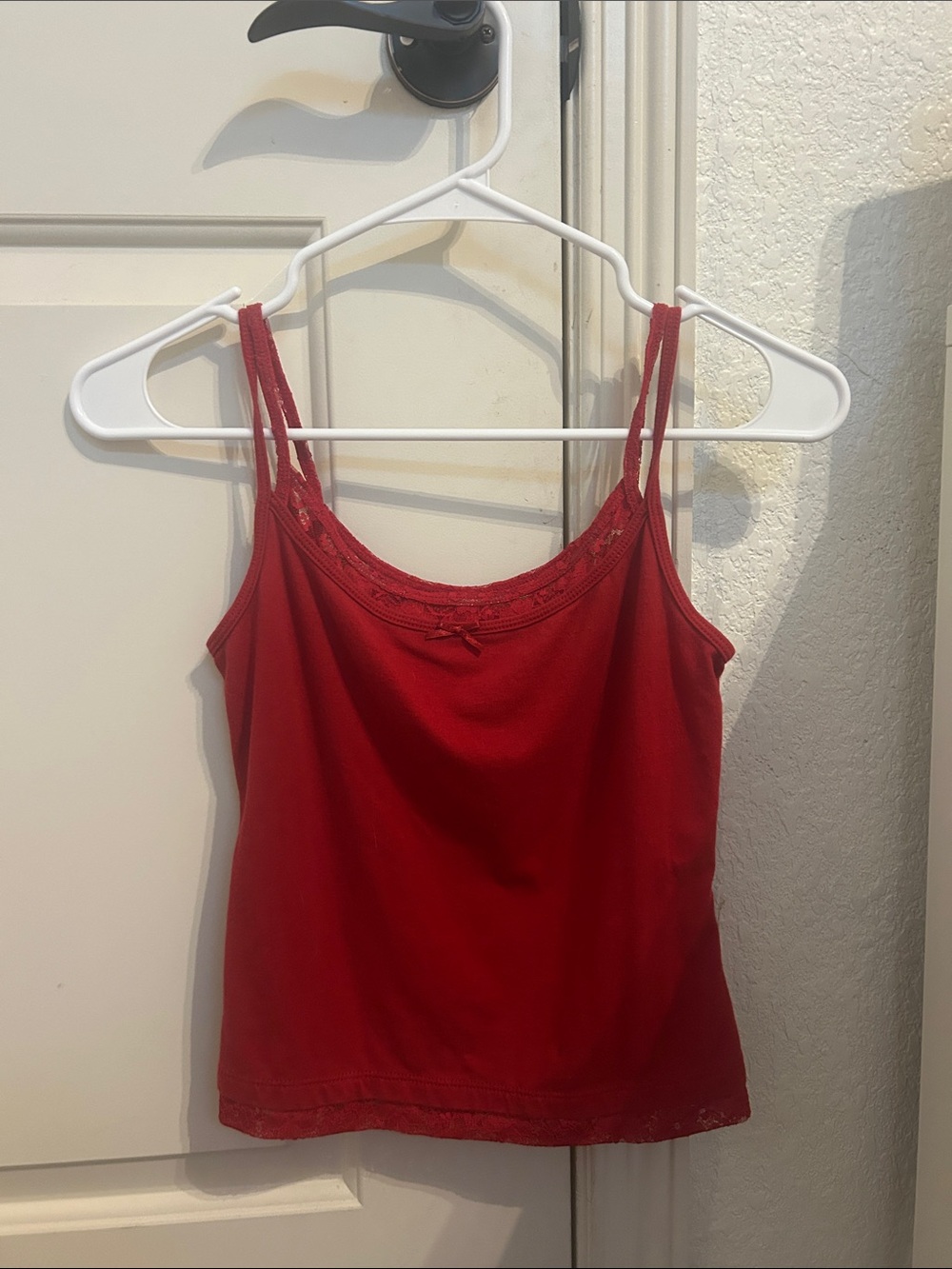 Wild Fable Red Lace Tank Top